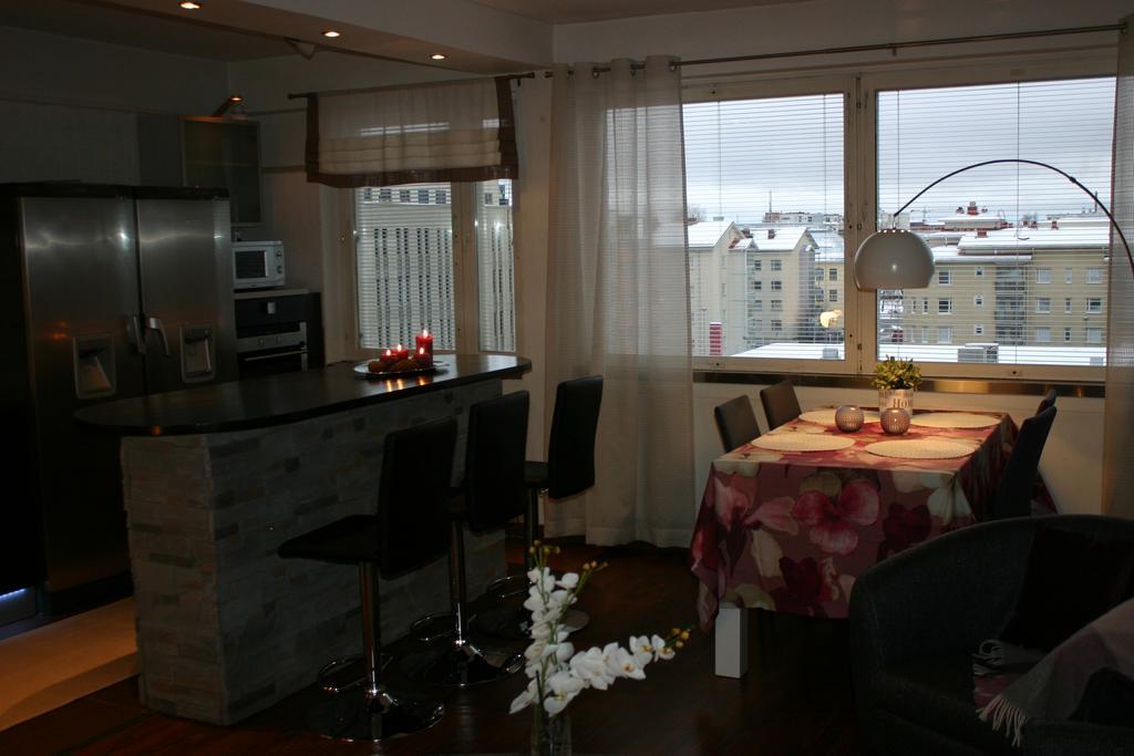 Apartment Pohjantaehti Oulu Værelse billede